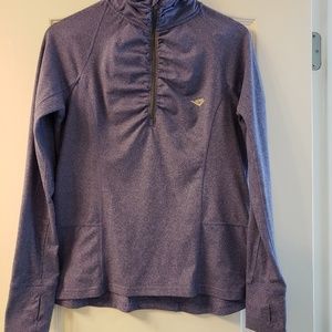 Pony athletic jacket, finger holes purple size L